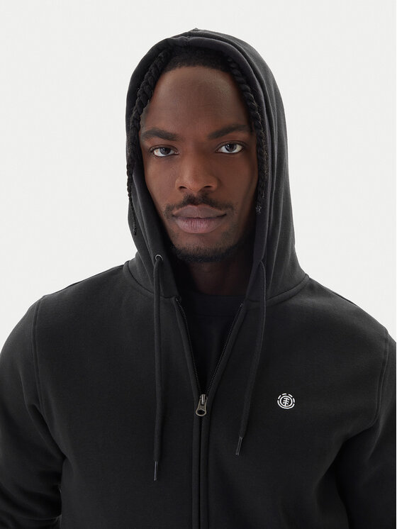 Element Element Μπλούζα Cornell Classic Zh ELYFT00199 Μαύρο Regular Fit