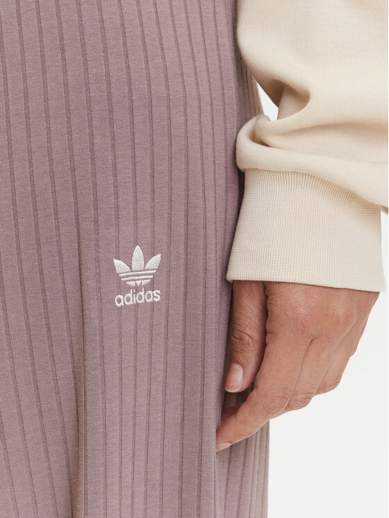 adidas adidas Kootud püksid Essentials JD0768 Beež Wide Leg