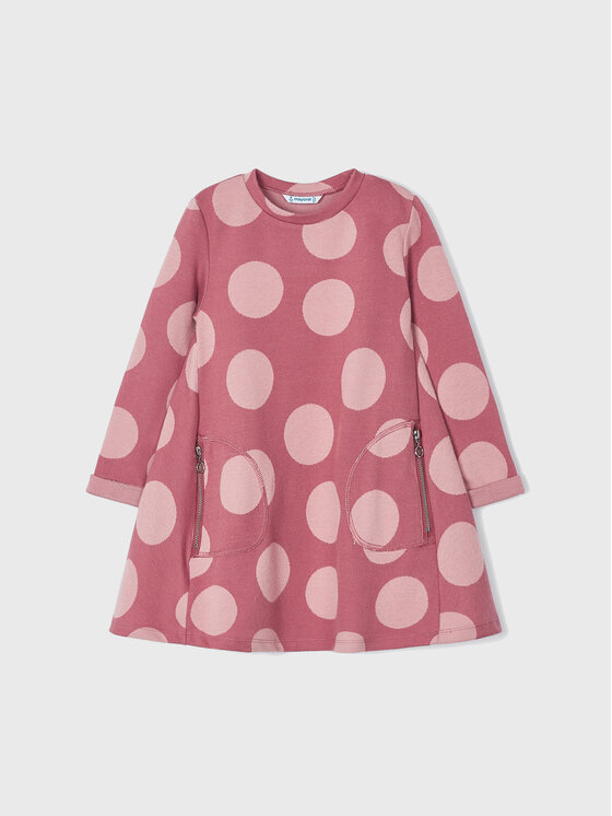 Vestito di maglia 4976 Rosa Regular Fit