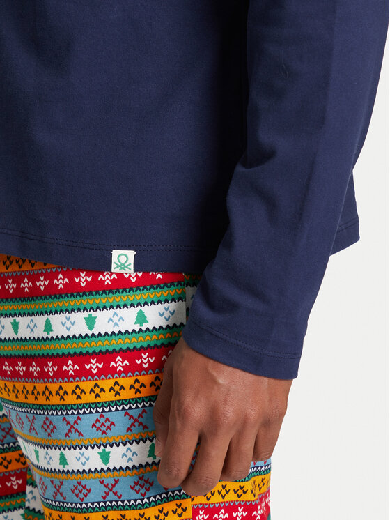 United Colors Of Benetton United Colors Of Benetton Pižama 37MW4P02J Tamsiai mėlyna Regular Fit