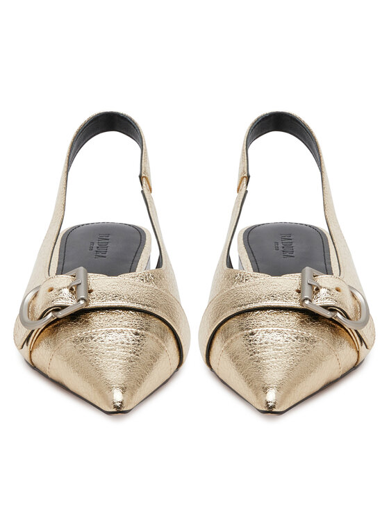 Badura Badura Sandalen HIBISCUS-LT593-911 Goldfarben