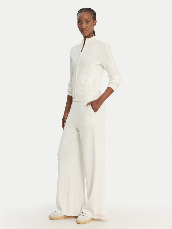 Guess Guess Pantaloni in maglia V6GB06 Z0651 Bianco Regular Fit