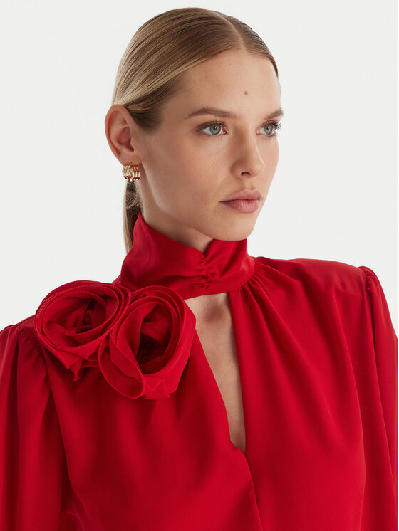 ACCESS FASHION ACCESS FASHION Bluse 54-2063-171 Rot Regular Fit