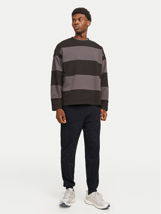 Jack&Jones Jack&Jones Spodnji del trenirke Morgan 12257964 Črna Regular Fit