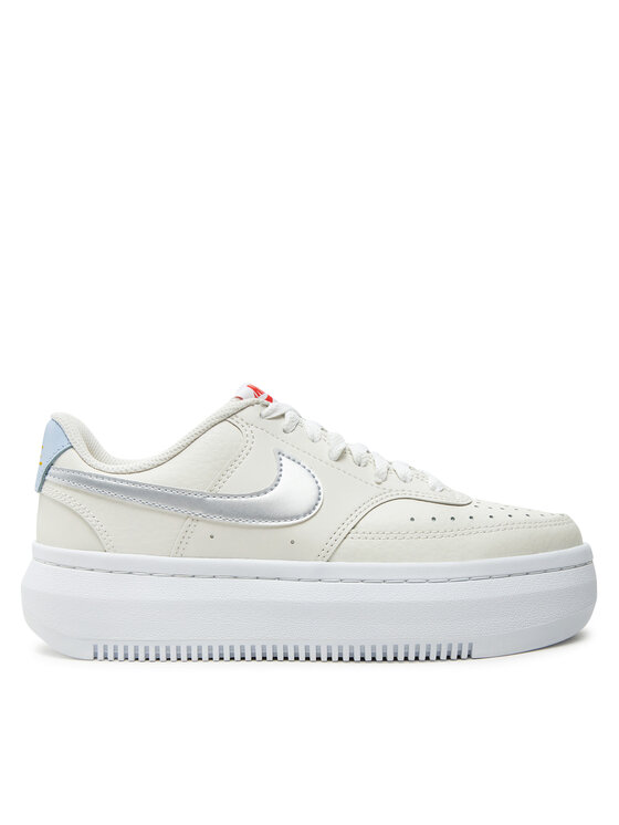 Nike Snīkeri Court Vision Alta DV2176 001 Écru