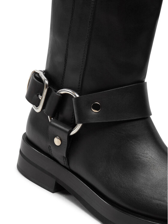 AGL AGL Csizma Rina Biker D774505PGDESER0000 Fekete