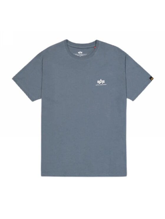 Alpha Industries Alpha Industries T-Shirt AI.188505-439-L Modrá Regular Fit
