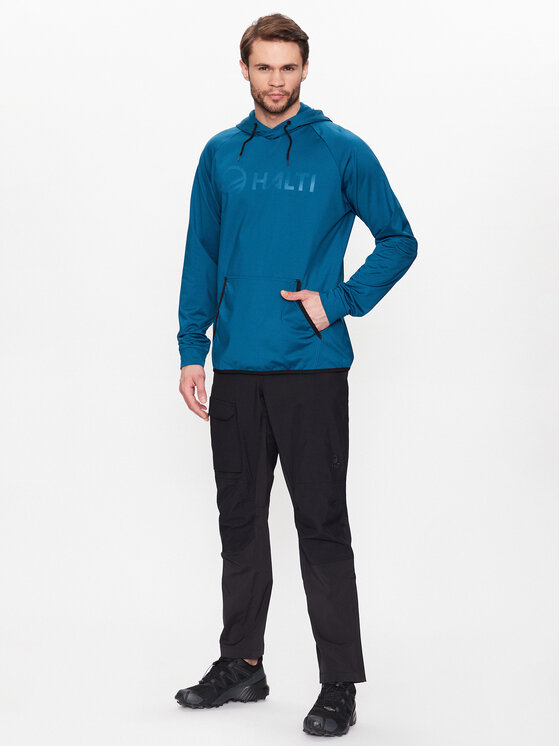 Halti Halti Bluza Dynamic 088-0134 Niebieski Regular Fit