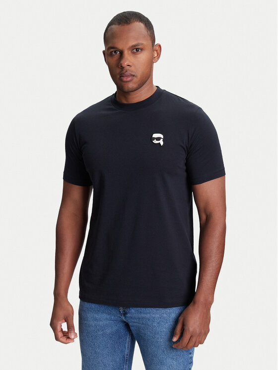 KARL LAGERFELD KARL LAGERFELD T-shirt 755710 553224 Tamnoplava Slim Fit