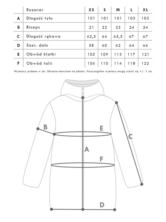 Tiffi Tiffi Kurtka damska MARINELLA Szary Regular Fit