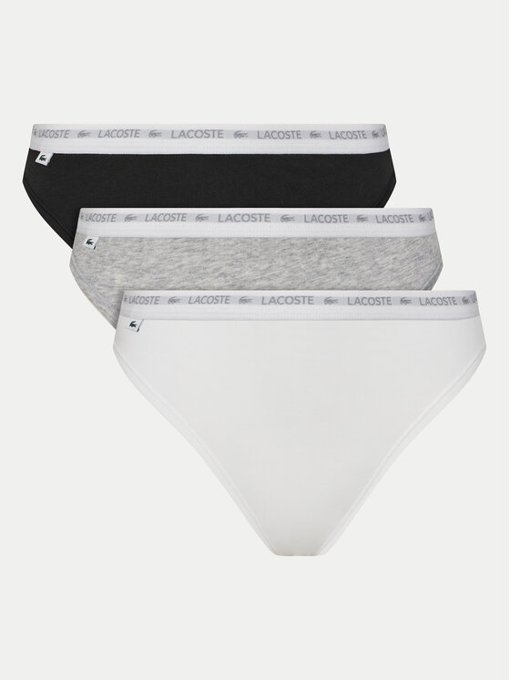 Lacoste Lacoste 3er-Set Stringtangas 8F1341 Bunt