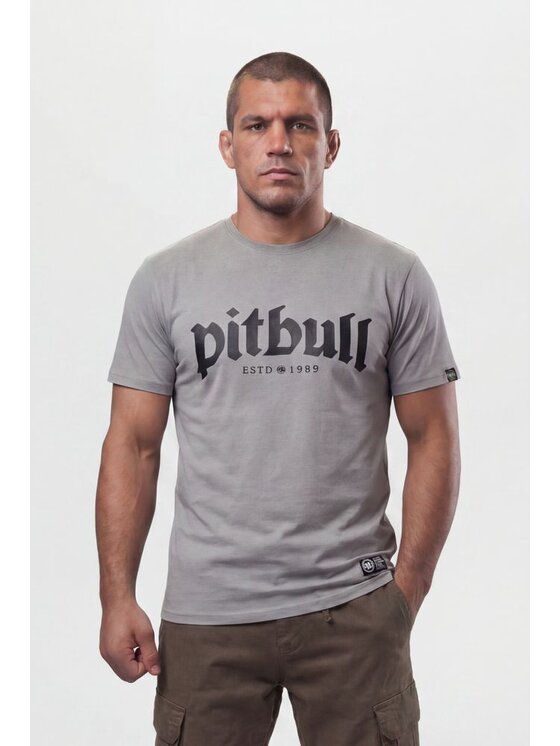 PITBULL PITBULL T-Shirt O'SIDE Brązowy Regular Fit
