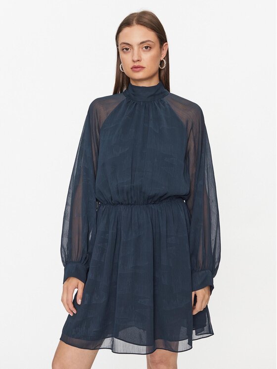 Samsøe Samsøe Samsøe Samsøe Igapäevane kleit Ebbali F23200101 Tumesinine Regular Fit