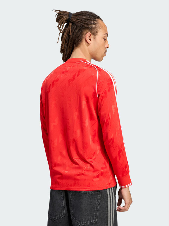 adidas adidas Koszulka techniczna 171362 Czerwony Regular Fit