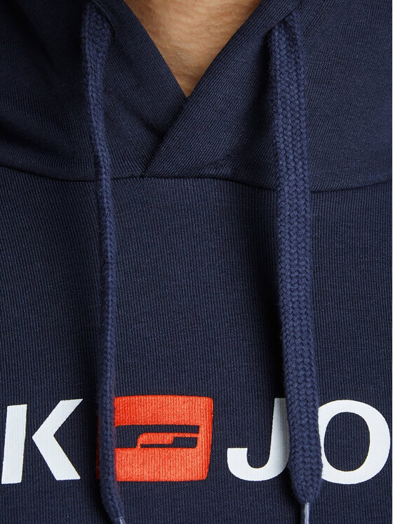 Jack&Jones Jack&Jones Pulóver Corp Old Logo 12137054 Sötétkék Regular Fit
