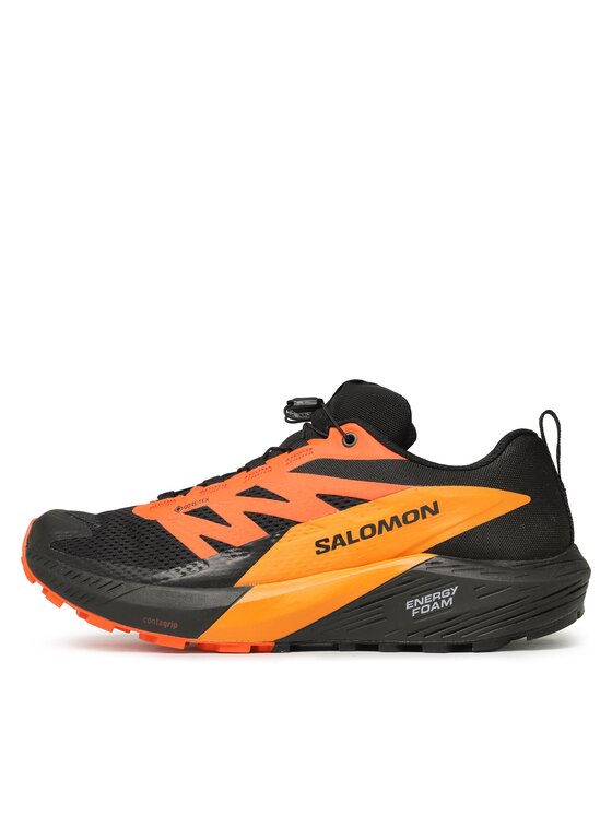 Salomon Salomon Tekaški čevlji Sense Ride 5 Gore-Tex L47147300 Črna