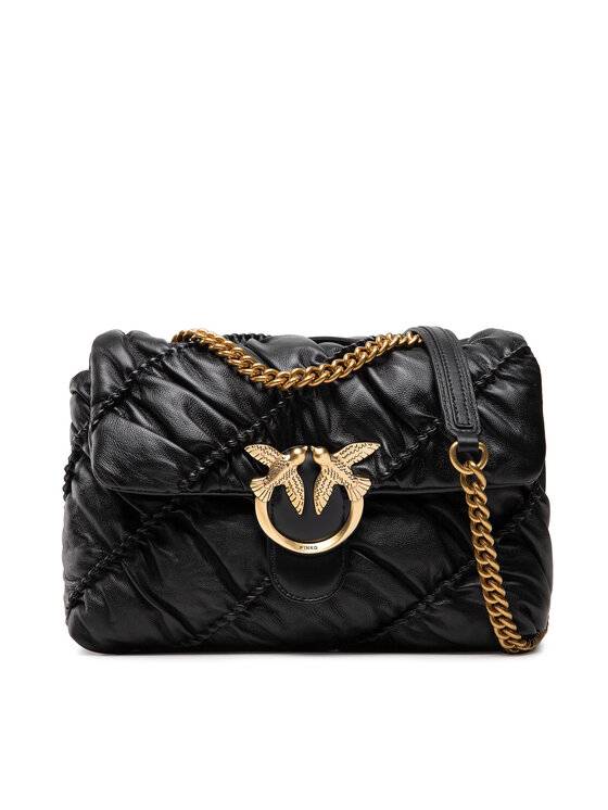 PINKO Pinko Handtasche Love Classic Puff Ruffle Cl. PE 22 PLTT 1P22L7 Y7TJ Schwarz