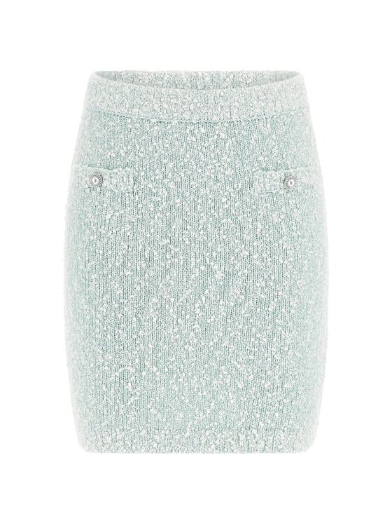 Guess Guess Spódnica 172243 Zielony Classic Fit