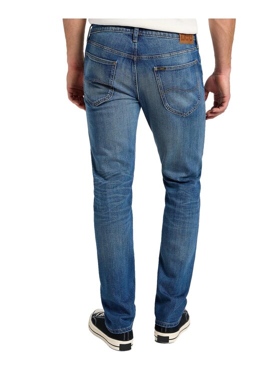 Lee Lee Jeansy 112355866 Niebieski Regular Fit