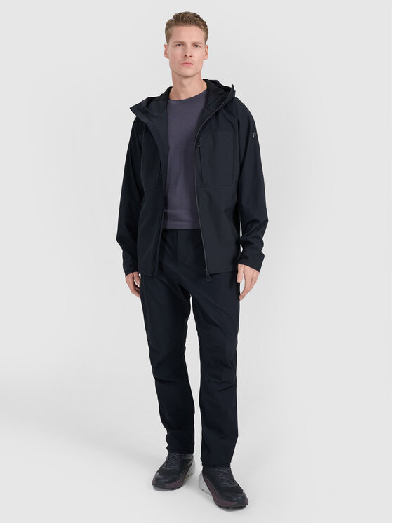 4F 4F Kurtka outdoor 4FWSS25TTJAM711-20S Czarny Regular Fit