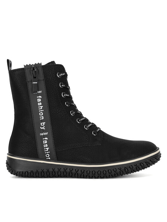 Botine Rieker Femei, Mărimea: 38, Negru, Z4218-00