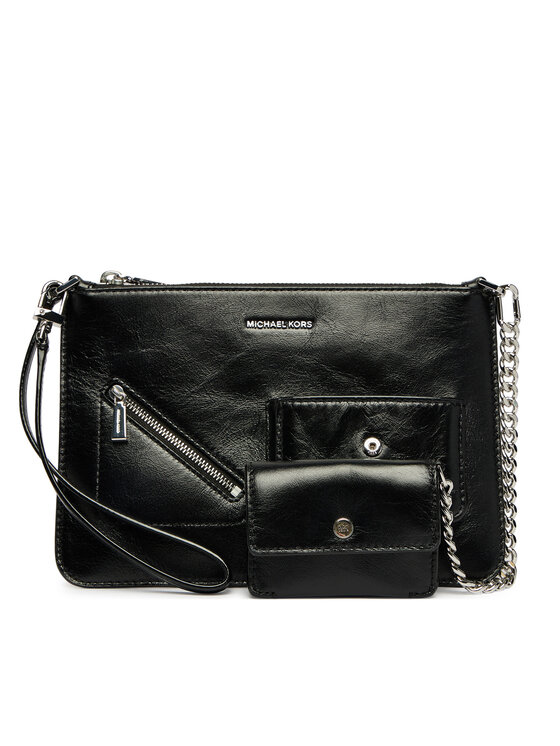 MICHAEL Michael Kors MICHAEL Michael Kors Ročna torba Jet Set 32S6SJ6F6L Črna