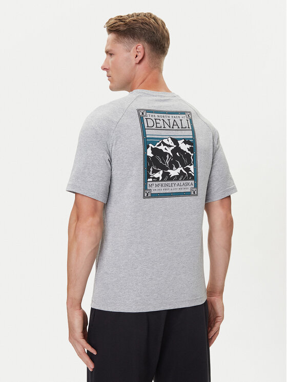 The North Face The North Face Majica NF0A87NU Siva Regular Fit