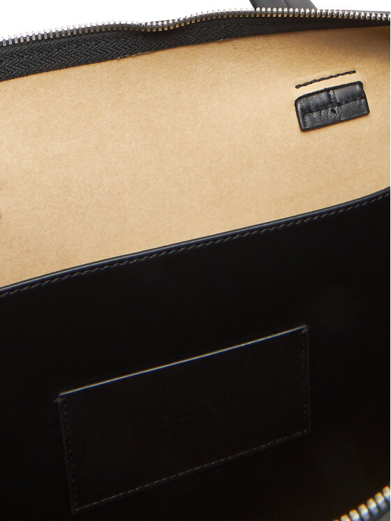 Calvin Klein Calvin Klein Torba za prenosnik Ck Premium Leather Laptop Bag K50K512939 Črna