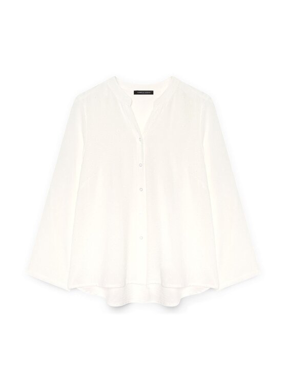Fiorella Rubino Fiorella Rubino Camicia 5110T001351N011 Bianco A-Line Fit