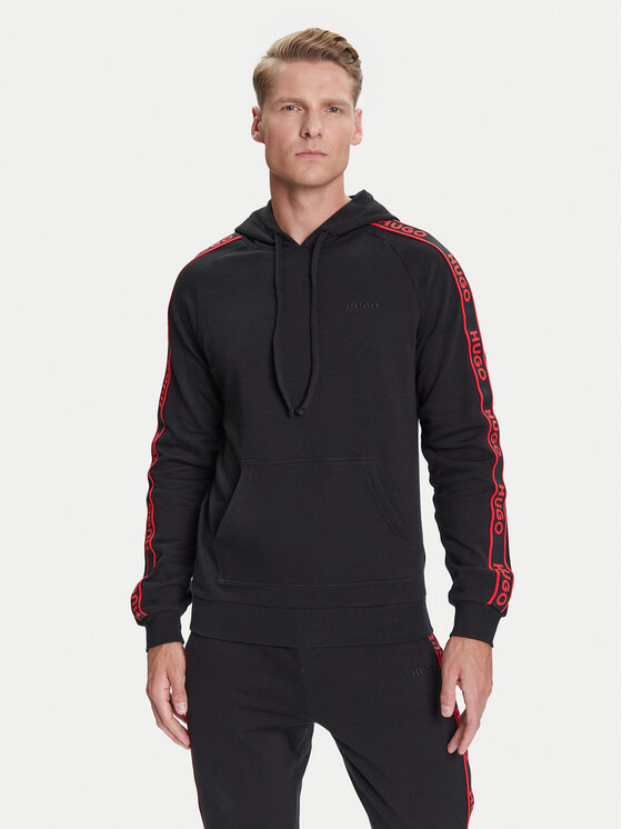 HUGO HUGO Mikina Liam 50540921 Černá Regular Fit