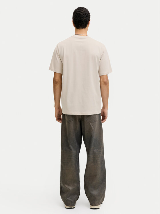 Jack & Jones Jack & Jones Tricou Frank 12288092 Bej Relaxed Fit
