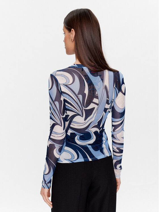 HUGO Hugo T-särk 50484642 Värviline Slim Fit