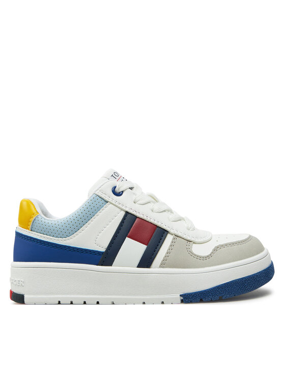 Tommy Hilfiger Superge Flag Low Cut Lace-Up Sneaker T3X9-33863-1269 M Bela