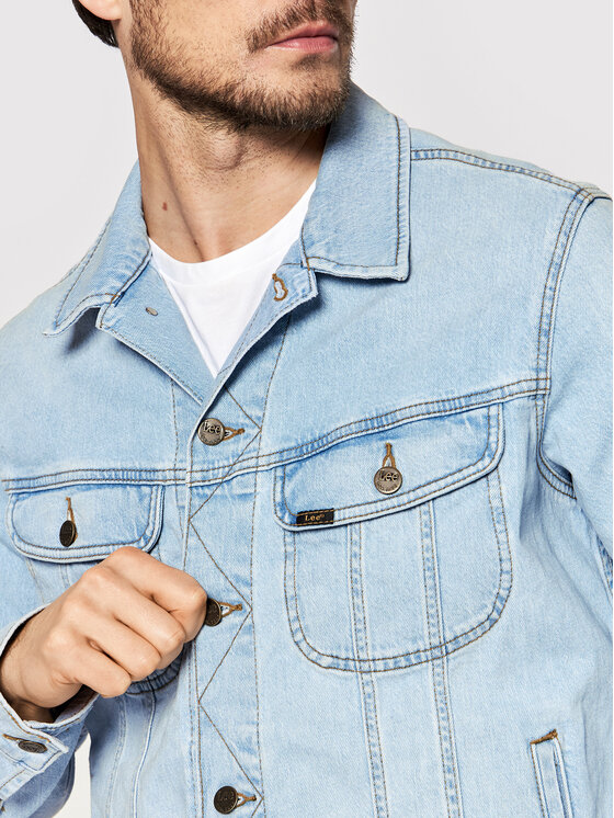 Lee Lee Giacca di jeans Rider L89ZOWJU 112145653 Blu Regular Fit