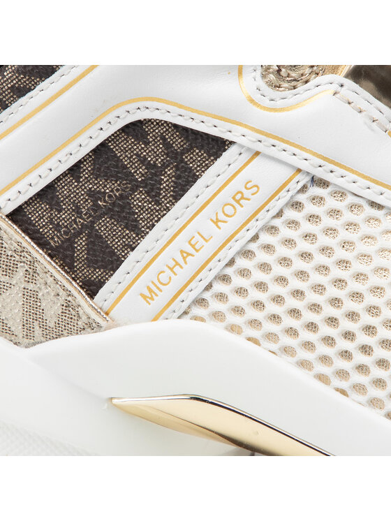 MICHAEL Michael Kors MICHAEL Michael Kors Snīkeri Olympia Trainer 43R2OLFS1M Balts
