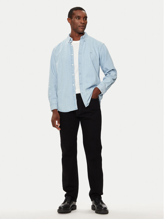 Levi's® Levi's® Cămașă Autentic A7210-0018 Albastru celest Relaxed Fit