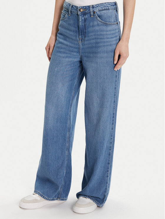 Lee Lee Traperice Stella 112371455 Plava Wide Leg