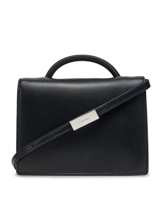 Calvin Klein Calvin Klein Borsetta Ck Linn Top Handle Crossbody K60K613162 Nero
