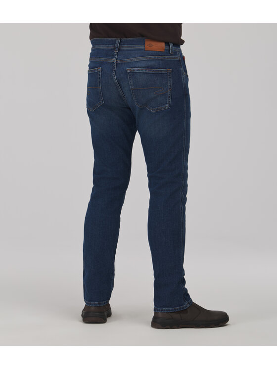 Lee Cooper Lee Cooper Jeansy LC7504 Niebieski Tapered Leg