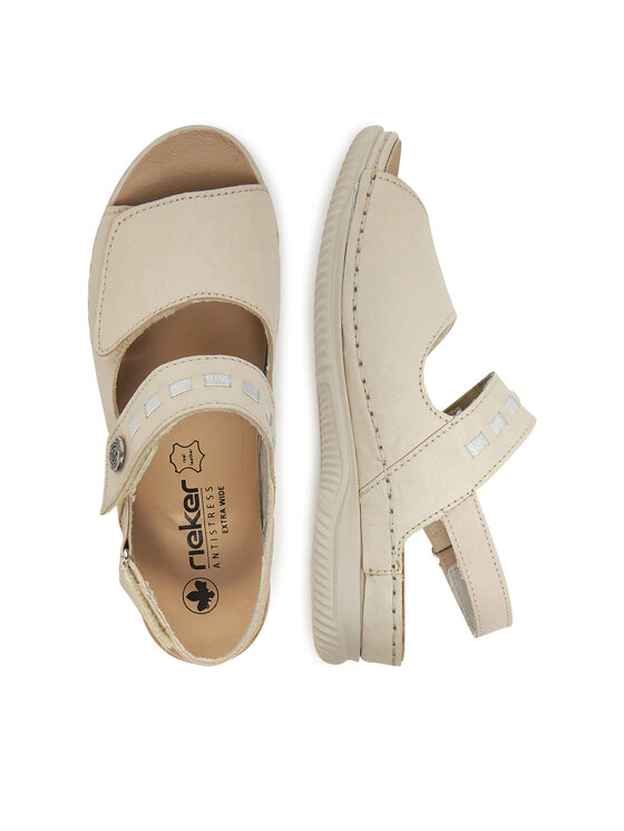 Rieker Rieker Sandalen V7473-61 Écru