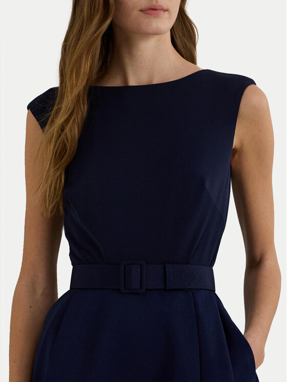 LAUREN RALPH LAUREN Lauren Ralph Lauren Kokteiļkleita 253899330001 Tumši zils Slim Fit