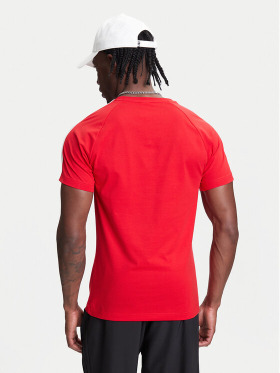 adidas adidas T-shirt adicolor Trefoil JX1545 Crvena Slim Fit