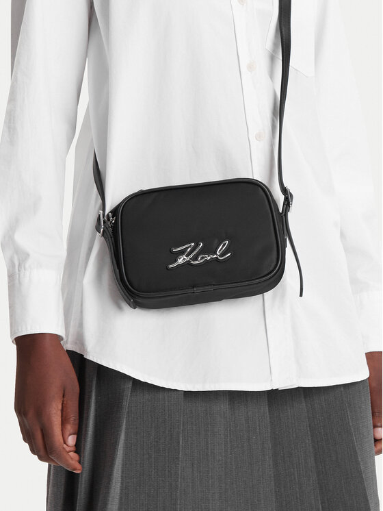 KARL LAGERFELD KARL LAGERFELD Torbica A3W32092 Crna