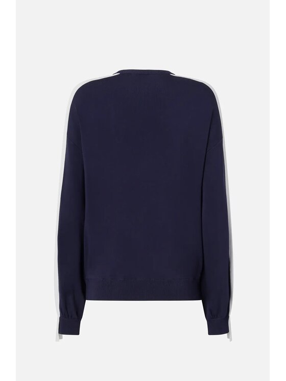 PINKO PINKO Mikina Emporio Maglia Fialová Regular Fit