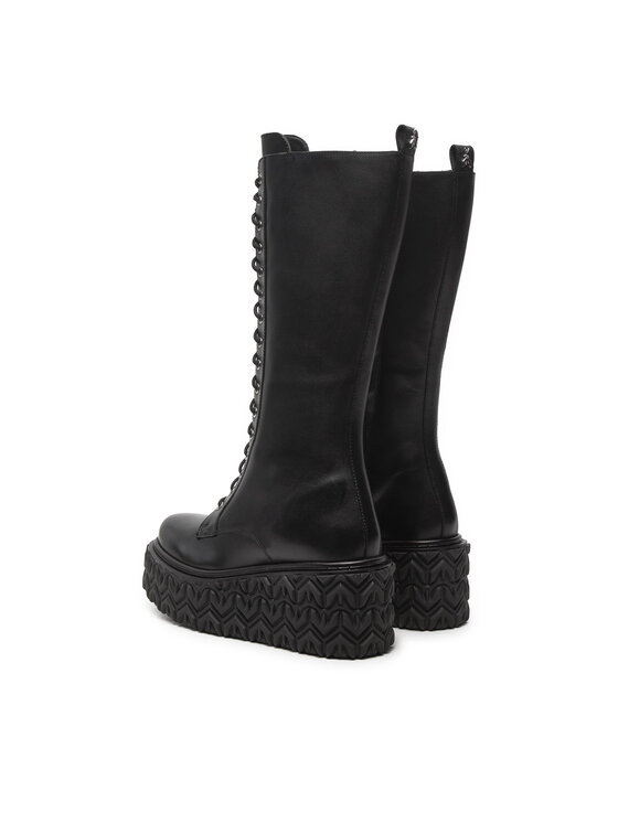 Patrizia Pepe Patrizia Pepe Ботуши 8Y0103/L078-K103 Черен