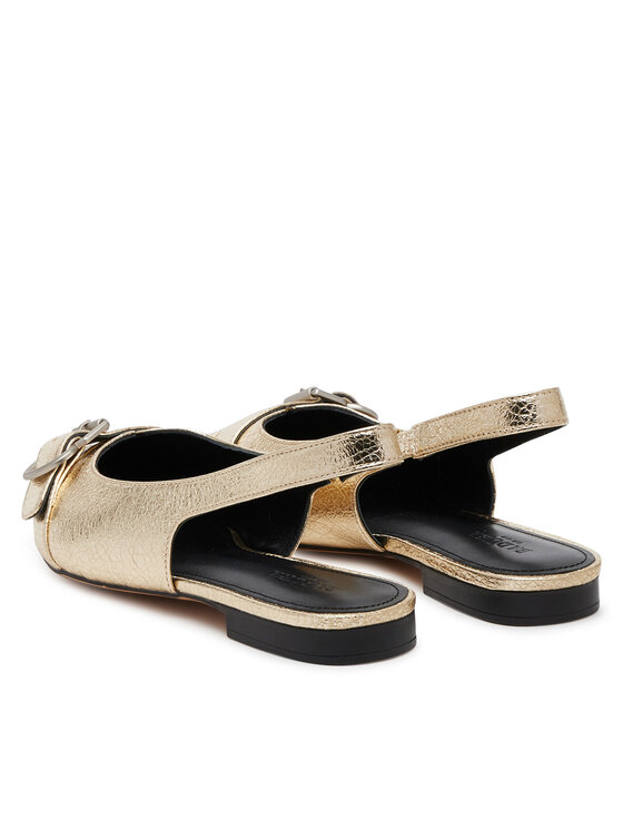 Badura Badura Sandalen HIBISCUS-LT593-911 Goldfarben