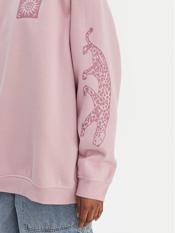 RVCA RVCA Bluza 23B463504 Fioletowy Regular Fit
