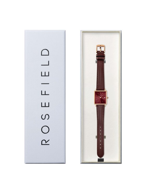 Rosefield Rosefield Zegarek Boxy XS Czerwony