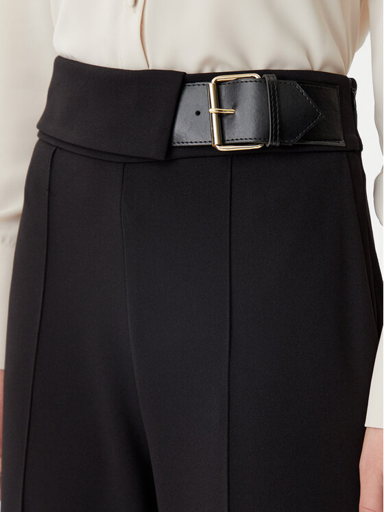 Rinascimento Rinascimento Pantaloni di tessuto CFC0122936003 Nero Regular Fit