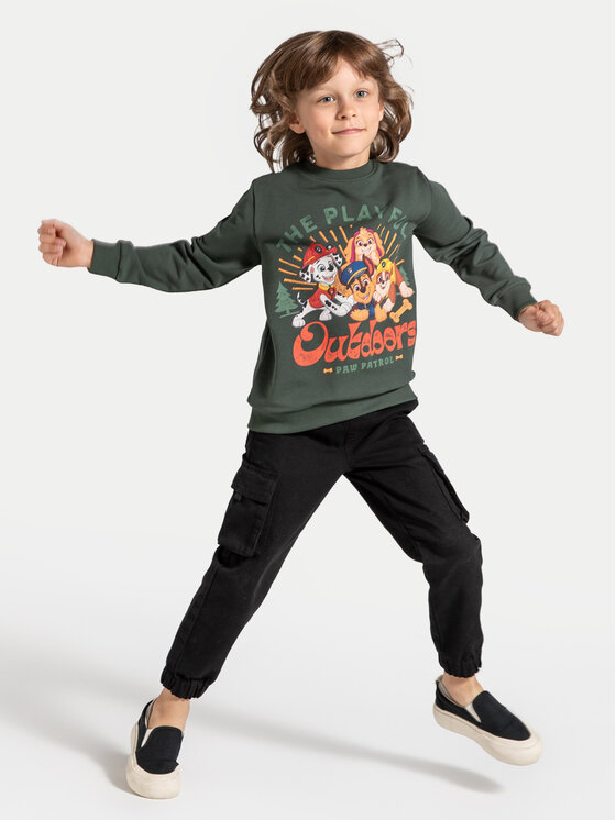 Coccodrillo Coccodrillo Sweatshirt ZC4132101LBD Grün Regular Fit
